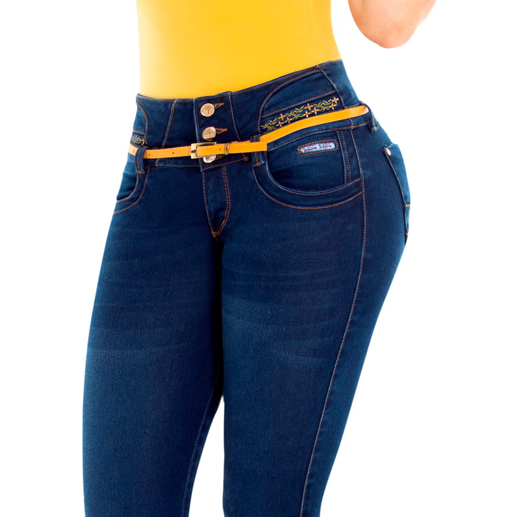 Colombian Butt Lifter Jeans Blue Sensual 5983