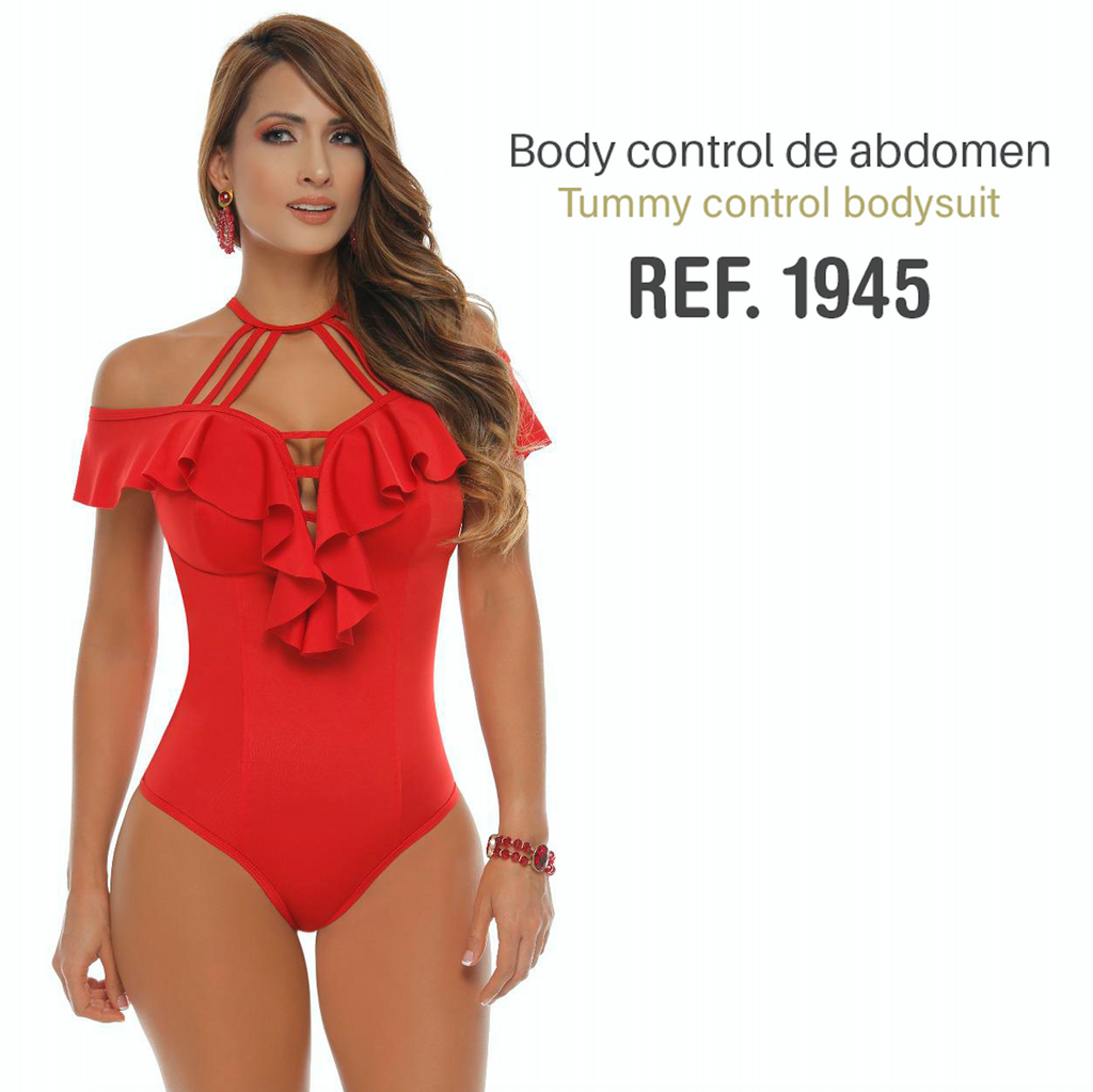 Colombian Body Shaper Bodysuit Red Cherry